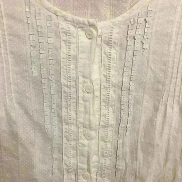 Calvin Klein Jeans peasant shirt - Picture 3 of 7